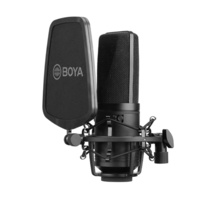 BOYA Diaphragm Condenser Microphone (3-PIN XLR PLUG)
