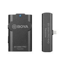 BOYA WIRELESS MICROPHONE SYSTEM FOR IOS DEVICES (LIGHTNING CONNECTOR , 60M)
