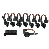 Hollyland Solidcom C1 Pro 8S Wireless Intercom System With Noise Cancellation [Solidcom C1 Pro Headset Options: Solidcom C1 Pro - 8 Headsets]