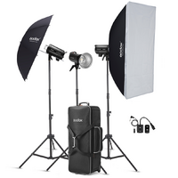 Godox DP400III-V Studio Flash Monolight (Trio-Light Kit)