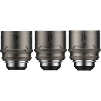 DZOFilm Arcana Anamorphic Prime 3-Lens Kit (ARRI PL, Titanium - Imperial)