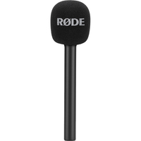 RODE Interview GO Handheld Mic Adapter for Wireless Clip-On Transmitter (Black)