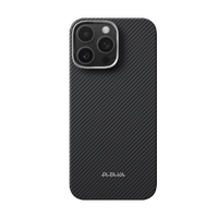  PITAKA Aramid Fibre Ultra-Slim Cas for iPhone 16 Pro Max Black/Grey