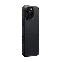 PITAKA Aramid Fibre ProGuard Case for iPhone 16 Pro Black/Grey 