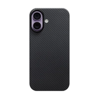 Pitaka Aramid Fibre Ultra-Slim Case for iPhone 17 Black/Grey