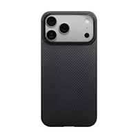 Pitaka Aramid Fibre Ultra-Slim Case for iPhone 17 Pro Black/Grey