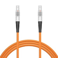 ZGCine LEMO Straight 2-Pin to 2-Pin PD Power Braid Cable 50cm
