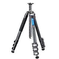 Leofoto Manba Series LV-324C Carbon Fiber Video Tripod with Flip Lock