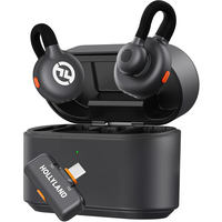 Hollyland LARK M2S DUO 2-Person Wireless Microphone System with USB-C Connector for Mobile Devices (2.4 GHz, Space Gray)