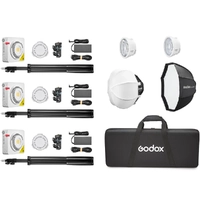 Godox ML100Bi Portable 3 Light Kit 