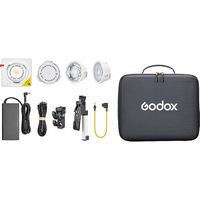 Godox ML100R RGB Portable LED Light Kit (36° Lens & V-Mount Handgrip)