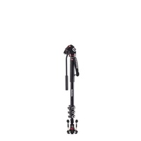Manfrotto Aluminum Xpro Video Monopod Kit with Fluid Head