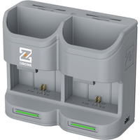 ZGCine Camera Dual Battery Charging Case for Canon LP-E6 Battery Family