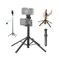 Ulanzi SK32 Auto-Open Selfie Stick Tripod(with Phone Clamp)