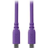 RODE SC27 SuperSpeed USB-C to USB-C Cable (Purple, 6.6')