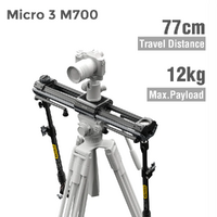 Zeapon Micro 3 M700 Manual Slider 77cm Running Length 12KG Payload
