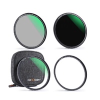 KF Concept Magnetic 77mm Magnetic 4 in 1 Lens Filter Kit