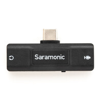 SR-EA2U USB-C Audio Interface w/ 3.5mm TRS / TRRS Mic In, Headphone Out for Mobile Devices, Computer