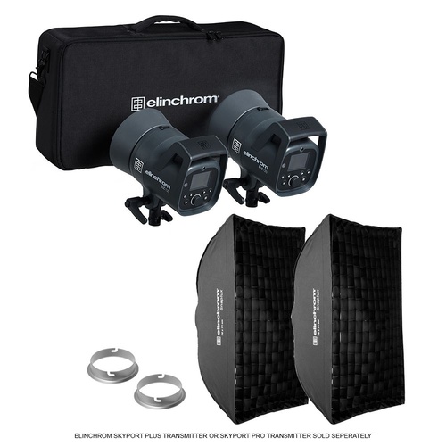 Elinchrom ELC 125/125 Softbox To Go Kit