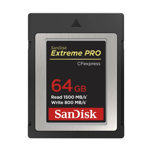SANDISK EXTREME PRO 64GB CFEXPRESS TYPE B MEMORY CARD