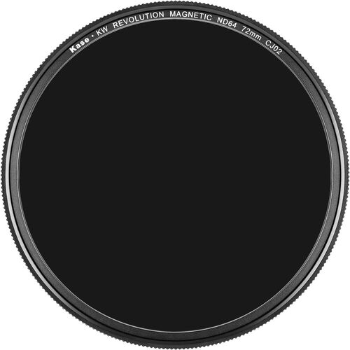 Kase Revolution 72mm ND64 Filter with Magnetic Adapter Ring