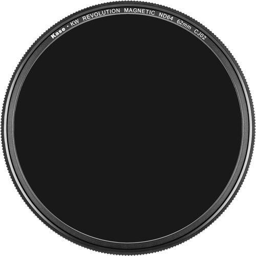 Kase Revolution 62mm ND64 Filter with Magnetic Adapter Ring
