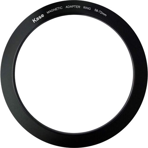 Kase 58-72mm Magnetic Step-Up Adapter Ring for Kase Magnetic Filters