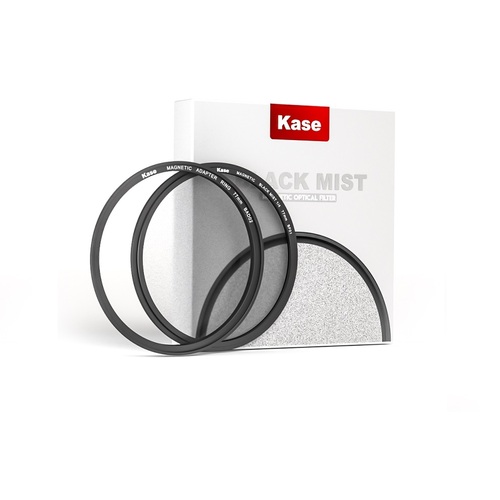 Kase 77mm Magnetic 1/4 Black Mist Filter and Adapter