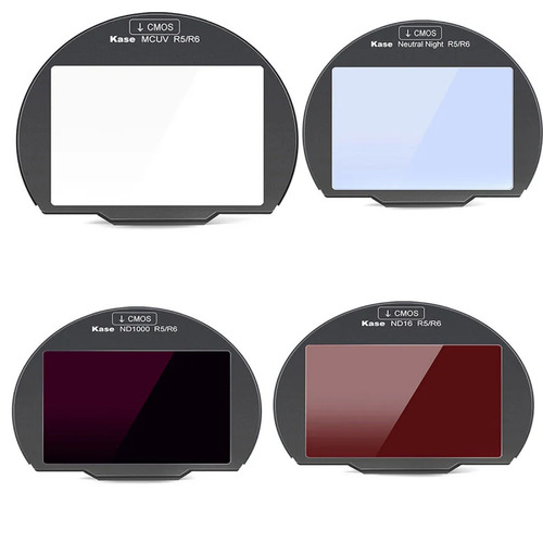 Kase 4-in-1 ND Set for Canon EOS R5/R6 Camera Bodies (Neutral Night/MCUV/ND64/ND1000)