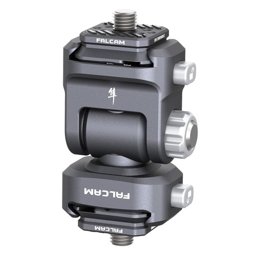 Falcam F22 Dual 2-Way Fluid Head With 2 QR Plates