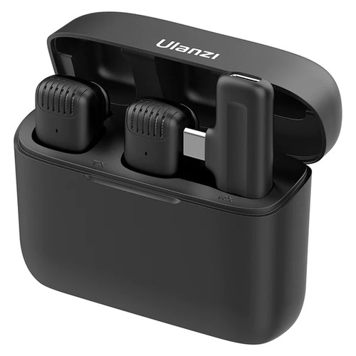 Ulanzi Wireless Microphone 2Tx +1RX For Android (UBS Type-C Plug) - Black