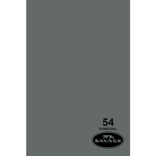 SAVAGE #54 Charcoal  2.72x11m WIDETONE Seamless Photography Background Paper