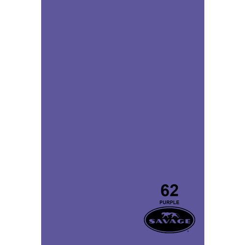 SAVAGE #62 Purple 2.72x11m WIDETONE Seamless Photography Background Paper