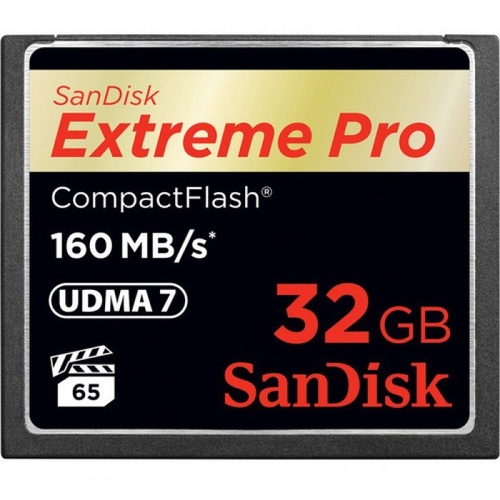 SanDisk 32GB Extreme Pro CF CompactFlash Memory Card - 160MB/s