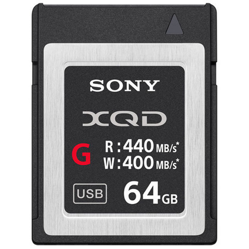 SONY 2933X 64GB XQD G-SERIES MEMORY CARD