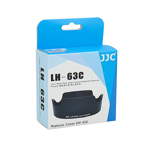 JJC LH-63C LENS HOOD FOR CANON EF-S 18-55MM F/3.5-5.6 IS STM LENS