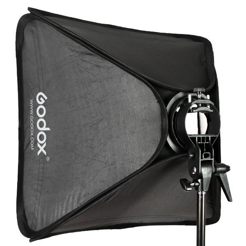 GODOX 80 X 80 CM QUICK SET UP SPEED LIGHT SOFTBOX KIT With Grid