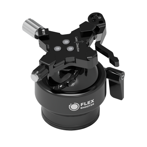 FlexShooter Pro Ball Head with Arca-Type Flip-Lever - Black Edition
