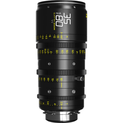 DZOFilm Catta Ace 35-80mm T2.9 Cine Zoom Lens (Black PL Mount)