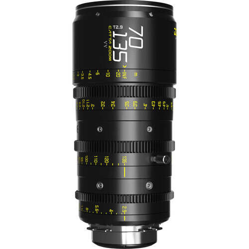 DZOFilm Catta Ace 70-135mm T2.9 Cine Zoom Lens (Black PL Mount)