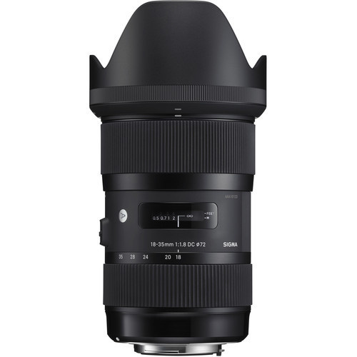 E.F.H. Sigma 18-35mm f/1.8 DC HSM Art Lens for Canon EF (equipment for hire only)