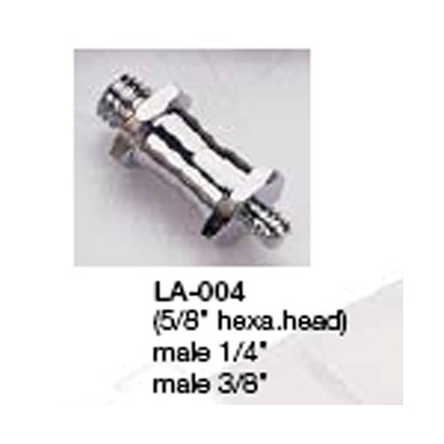 PES SPIGOT 1/4"-3/8" MALE (5/8"HEX. HEAD)