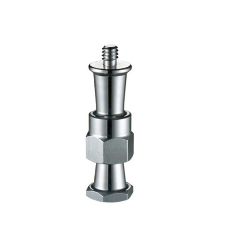 PES SPIGOT 1/4" MALE -3/8" FEMALE HEADS
