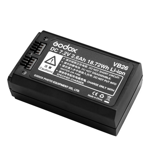 Godox VB26 Lithium Ion Battery for Godox V1 Camera Flash