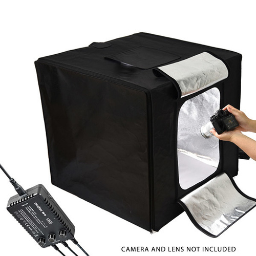 GODOX LST80 60W TRIPLE-LIGHT LED MINI PHOTOGRAPHY STUDIO LIGHT TENT ( 80 X 80 X 80CM )