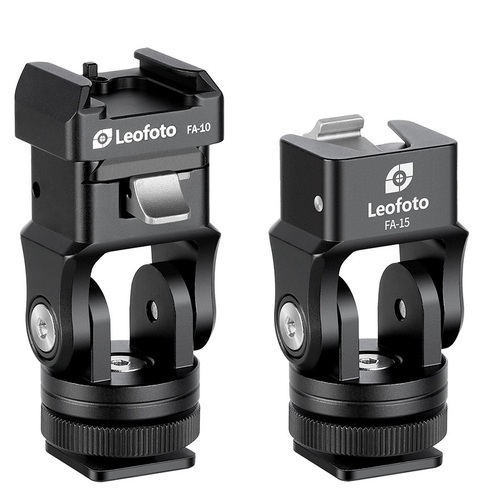 LEOFOTO QUICK RELEASE COLD SHOE ADAPTER FA-15+FA-10