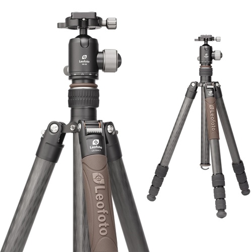 Leofoto Urban Carbon Fibre Tripod Kit LX-324CT+XB38