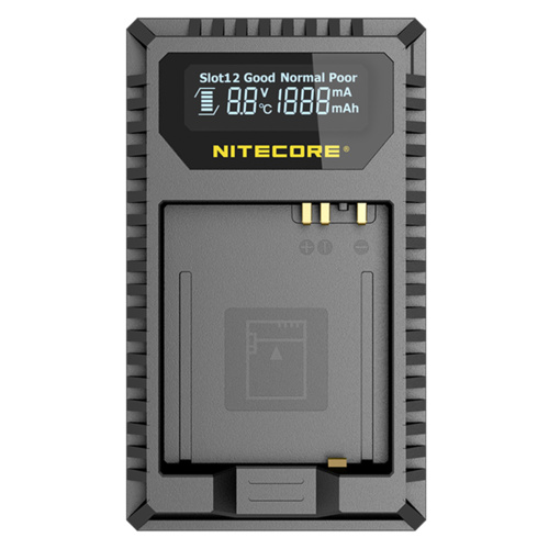 NITECORE UL109 USB dual slot charger for LEICA BP-DC15-E