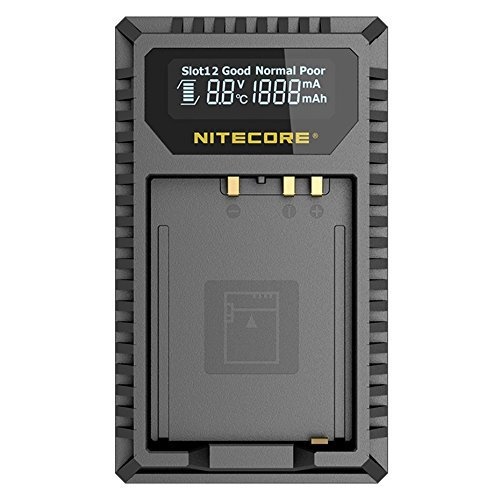 Nitecore FX1 USB dual slot charger for Fujifilm NP-W126 / NP-W126S