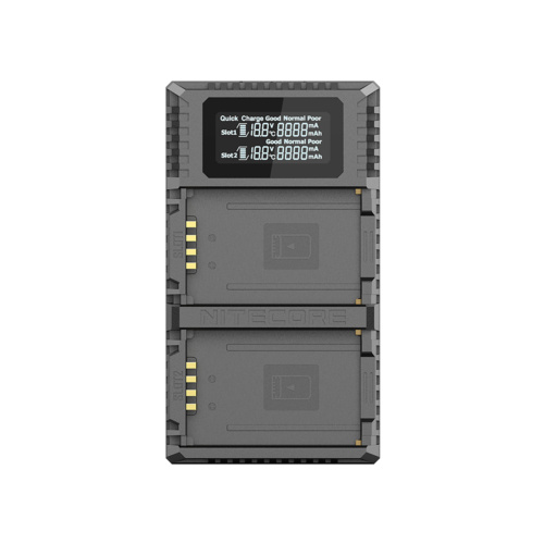 NITECORE ULM10 PRO USB dual slot charger for LEICA BP-SCL5